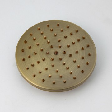 Bronskleurige ronde regendouche