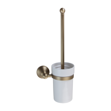 Bronskleurige wc borstel 0