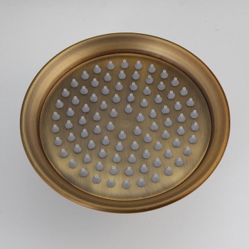 Bronzen grote douche kop