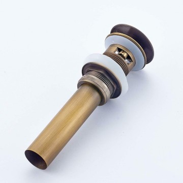 Bronzen pop up afvoer