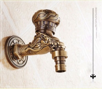 Bronzen tap kraan
