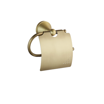 Bronzen toilet papier houder