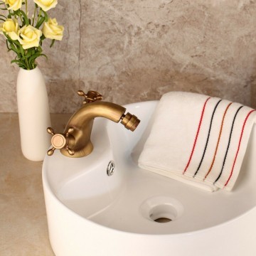 Bronzen wastafelkraan mengkraan