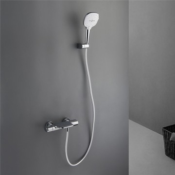 Chroom badkraan thermostatisch luxe 12