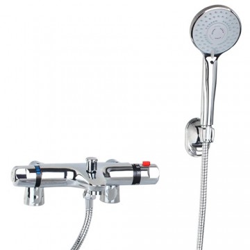 Chroom badrand badkraan thermostatisch 13
