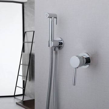 Chroom bidet sproeier