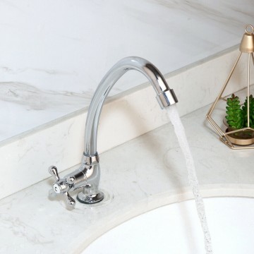 Chroom fonteinkraan koud