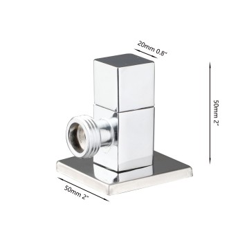 Chroom g 1 2 hoekstopkraan 1