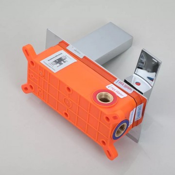 Chroom inbouw watervalkraan