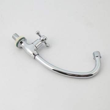 Chroom koud fonteinkraan