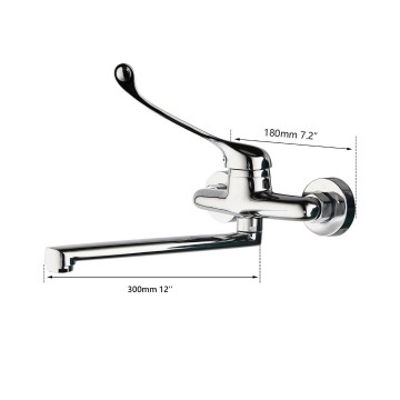 Chroom kraan afmeting