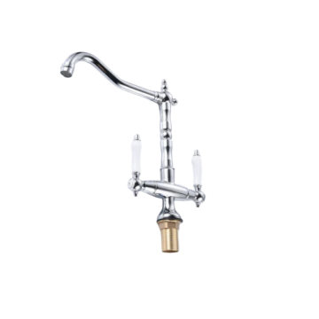 Chroom landelijke mengkraan