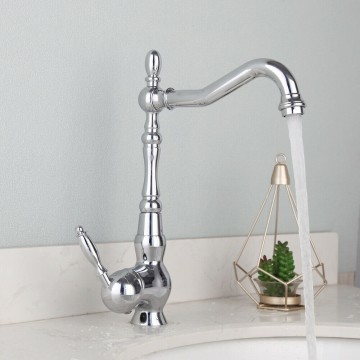 Chroom mengkraan met draaibare hals