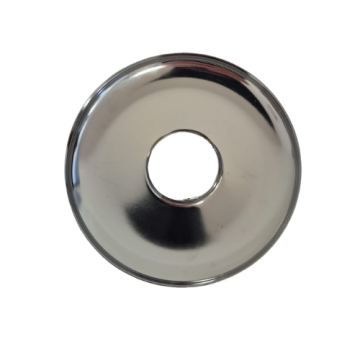 Chroom rozet o 80 mm