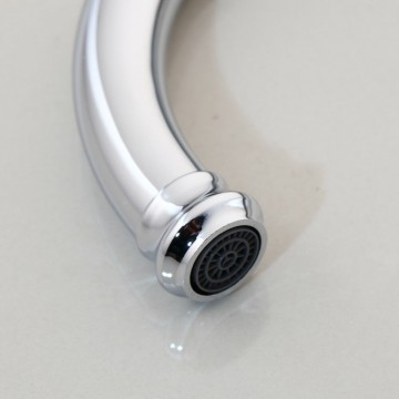 Chroom uitloop kraan