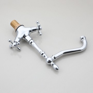 Chroom wastafelkraan meng kraan