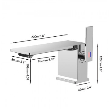 Chroom wastafelkraan1