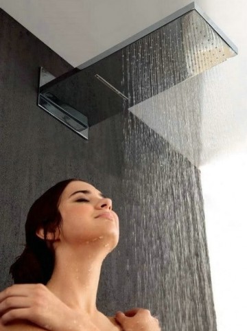Chroom waterval douche 0