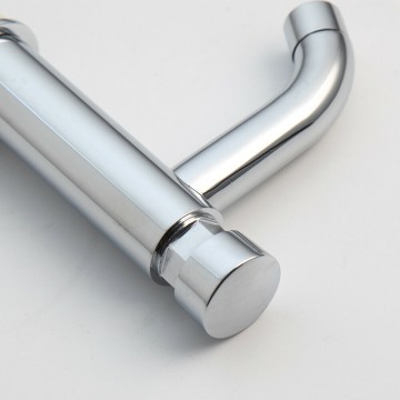 Chroom zelfsluitende kraan