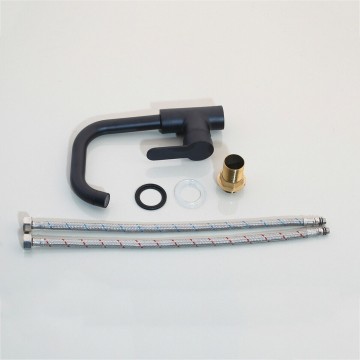 Complete set zwarte mengkraan 0