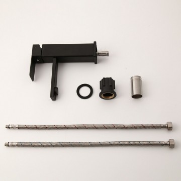 Complete set zwarte mengkraan