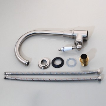 Complete wastafelkraan set