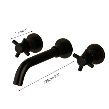 Details inbouw kraan olie brons