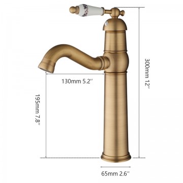 Details landelijke mengkraan