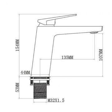 Details mengkraan wastafelkraan gun metal uitvoering