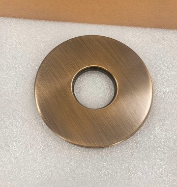 Donker bronskleurige inbouw muurkraan landelijke 3