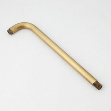 Douche arm bronskleurige inbouw regendouche