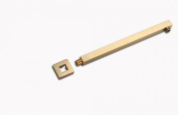 Douche stanf voor muur bevestiging met afwerk rozet