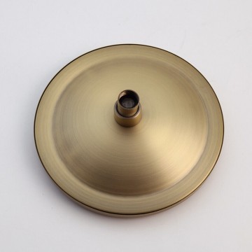 Douchekop bronskleurig rond model