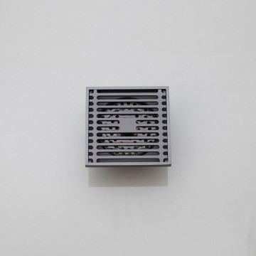 Doucheput met rooster gunmetal uitvoering