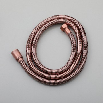 Doucheslang rvs koperkleur