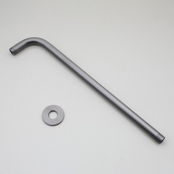 Douchestang gun metal inbouwdouche