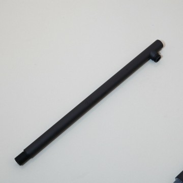 Douchestang zwart muur