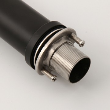 Draadbuis zwarte mengkraan