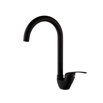 Draaibare zwarte kraan 0