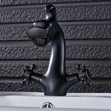 Draak olie brons kraaan badkamer