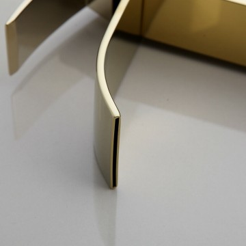 Elegante gouden uitloop