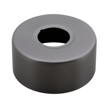 Elegante gun metal badrozet 30 mm