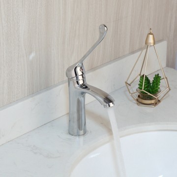 Elleboog chroom medische kraan