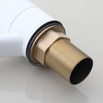 Elleboog medische mengkraan wit 7