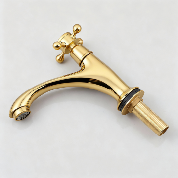 Fonteinkraan goudkleur koud 1