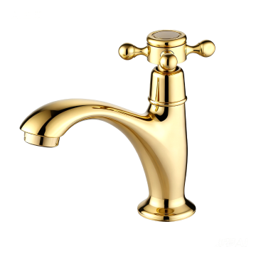 Fonteinkraan goudkleur koud 7