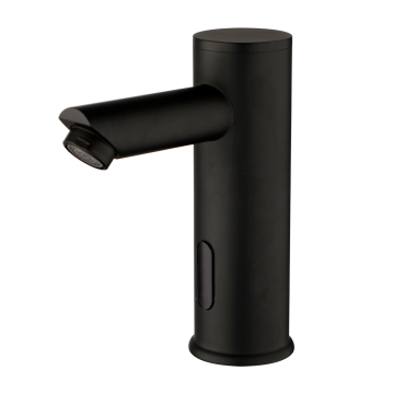 Fraaie sesto zwart koud sensorkraan