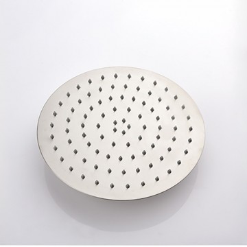 Geborstel nikkel opbouw regendouche thermostatisch 1