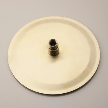 Geborsteld gouden inbouw regendouche 7