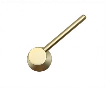 Geborsteld gouden inbouw zeeppomp 350 ml 6